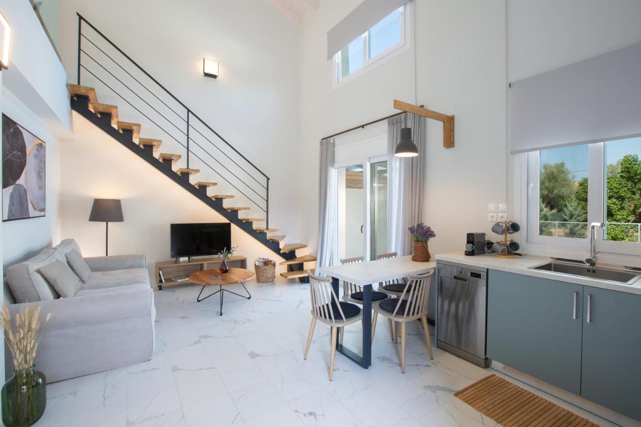 Grappolo Lefkada Villas - Villa Vertzami Just 2 Km From Lefkada Town Apolpaina エクステリア 写真